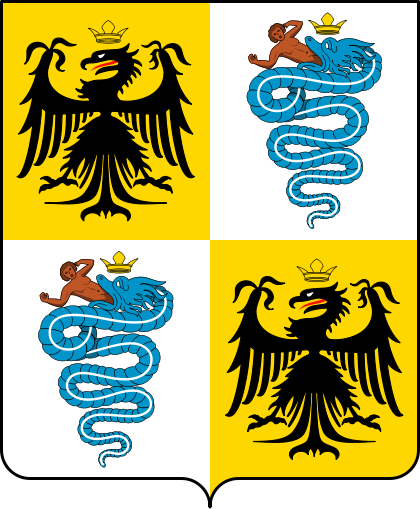 スフォルツァ家紋章。