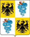 スフォルツァ家の紋章。