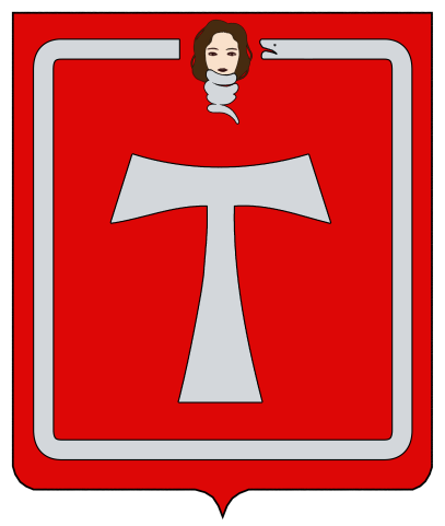コレッラ家紋章、タウ十字