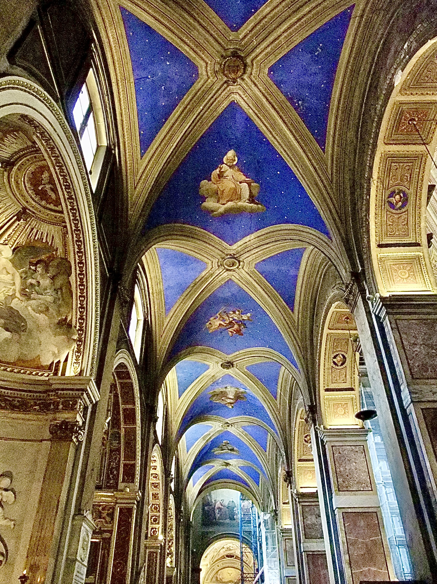 サン・タゴスティーノ教会天井
