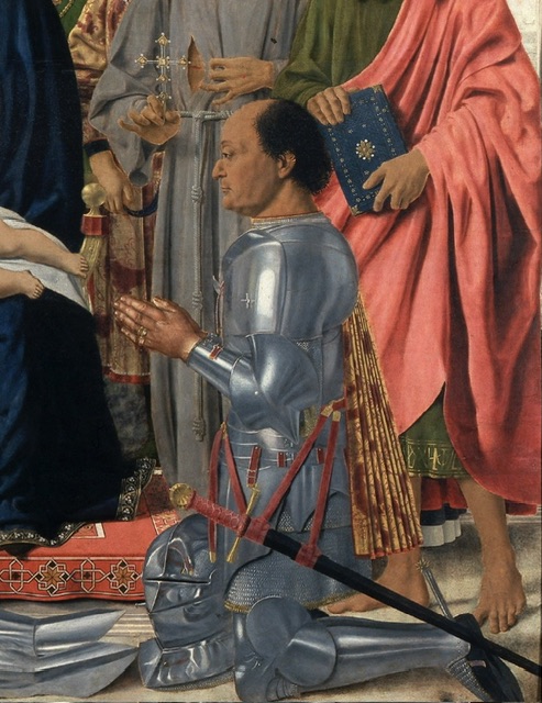  ピエロ・デッラ・フランチェスカ「モンテフェルトロ家祭壇画」