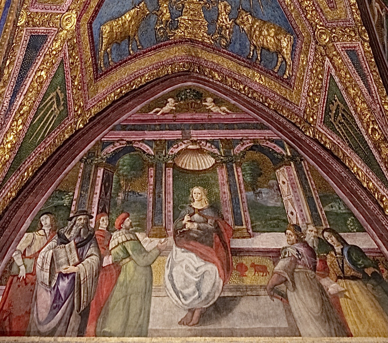 ボルジアの間、自由七学芸の間