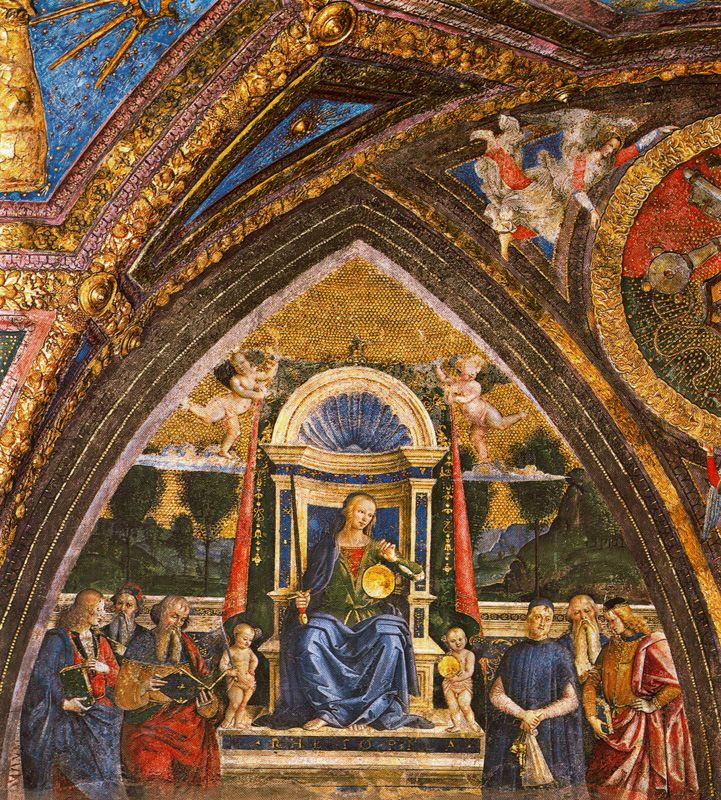 ボルジアの間、自由七学芸の間