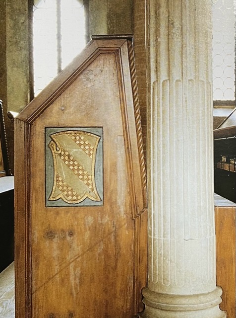 マラテスタ家紋章、チェゼーナ、マラテスティアーナ図書館。