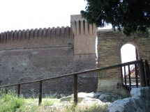 城塞の入口。