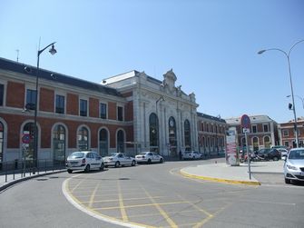 ヴァリャドリッド駅。