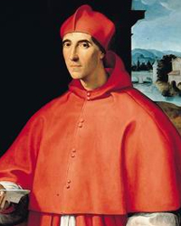 Portrait of Cardinal Alessandro Farnese, future Pope Paul III.