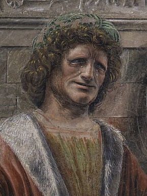 38歳くらいのレオナルド・ダ・ヴィンチの肖像