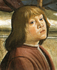 ピエロ・デ・メディチ、子ども時代の肖像。