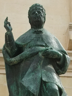 アレクサンデル６世像。
